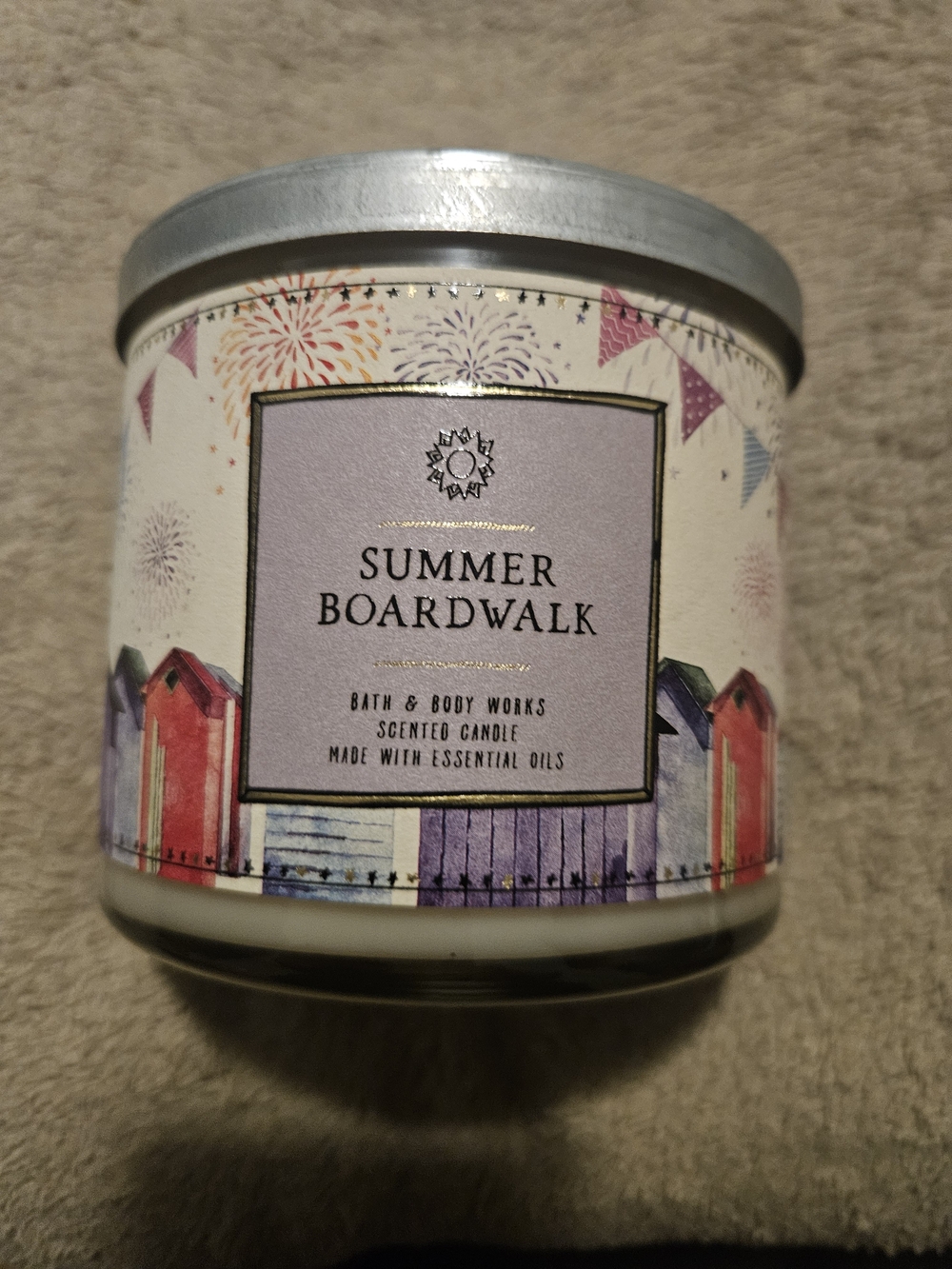 Summer Boardwalk 3 Wick Candle